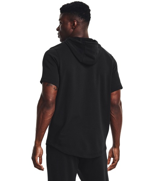 「UNDER ARMOUR」 プルオーバーパーカー L ブラック メンズ_画像4