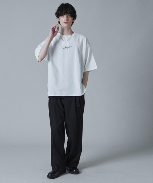 「LUCY」 半袖Tシャツ MEDIUM ホワイト メンズ_画像3