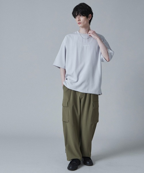 「LUCY」 半袖Tシャツ MEDIUM ホワイト メンズ_画像4