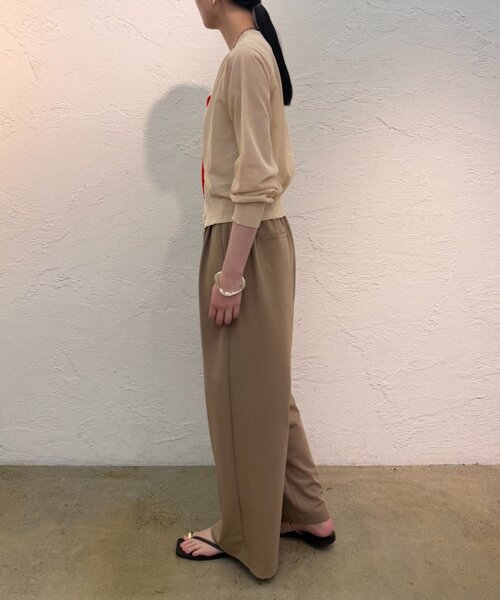 Loungedress（ラウンジドレス） カーディガン シアーWカラーカーデ