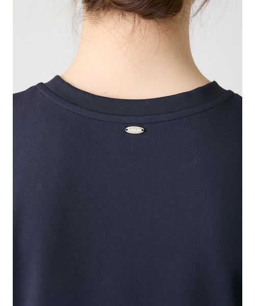 tシャツ 「洗える」「WEB・一部店舗限定カラー」バルーンヘムアシンメトリーポンチトップス レディースの画像