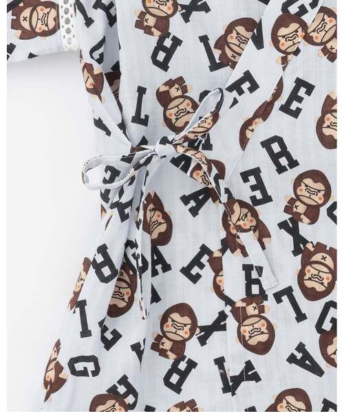 XLARGE KIDS（エクストララージ キッズ） 甚平 浴衣 ファニーゴリラ総