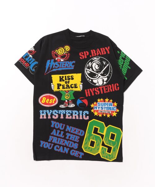 HYSTERIC MINI（ヒステリックミニ） tシャツ HYSTERIC LOGO MANIAC