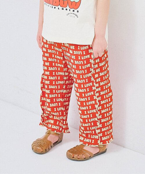 p.premier（ピードットプルミエ） ワイドパンツ パンツ さらさら涼しい