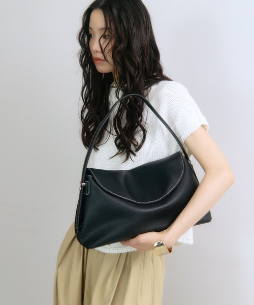 soins ハンドバッグ 「牛革」トップハンドルバッグ : ZOZOTOWN Yahoo