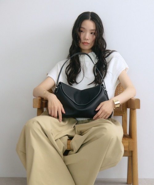 soins ハンドバッグ 「牛革」トップハンドルバッグ : ZOZOTOWN Yahoo
