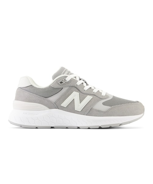 ニューバランス スニーカー ホワイト ブラック グレー 24 New Balance（ニューバランス） ローカットスニーカー 24cm グレー