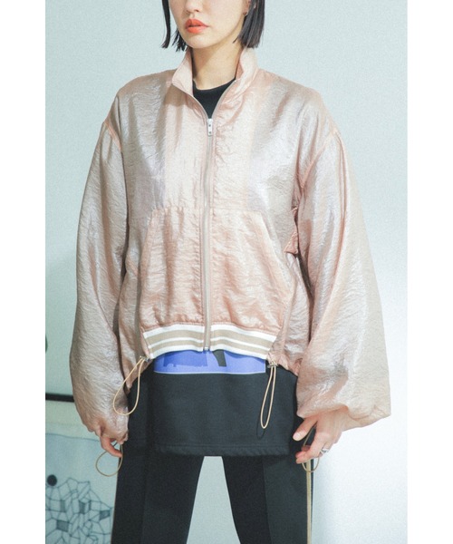 「OKIRAKU」 「ROSE BUD」ブルゾン ONE SIZE グリーン レディース_画像9
