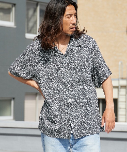 Dan River（ダンリバー） シャツ 半袖 60S BOWLING SHIRT 60年代
