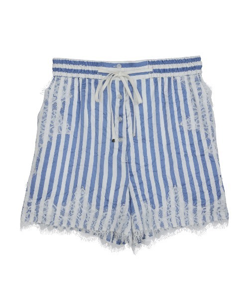 Ameri（アメリ） パンツ MEDI LACE DOCKING PATTERN SHORTS レディース