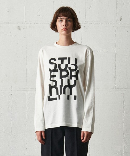 「JOSEPH STUDIO」 長袖カットソー SMALL ホワイト レディース_画像3