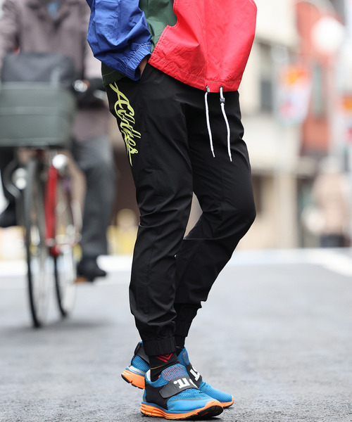 「ALDIES」 イージーパンツ LARGE グレー メンズ_画像3