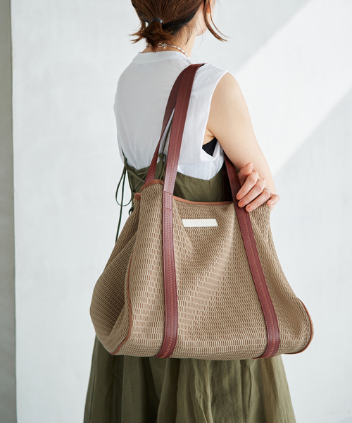 IENA（イエナ） トートバッグ 「洗濯機洗い可」qbag paris/キュー