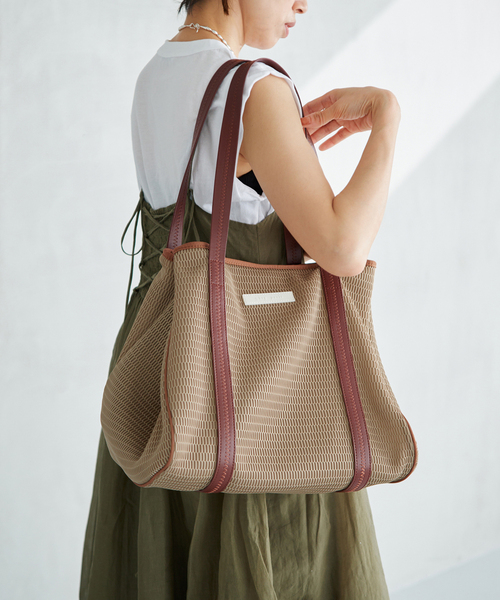 IENA（イエナ） トートバッグ 「洗濯機洗い可」qbag paris/キュー