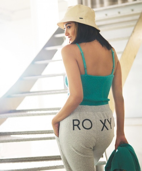 「ROXY」 イージーパンツ LARGE ブラック レディース_画像9