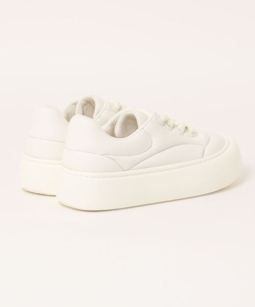 「STACCATO」 ローカットスニーカー 24.5cm サーモンピンク レディース_画像2