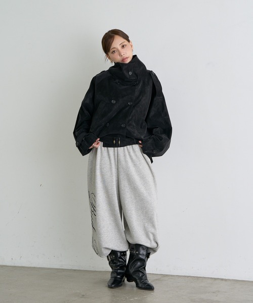 Ray Cassin（レイカズン） トレンチコート コート ショート丈バルーン