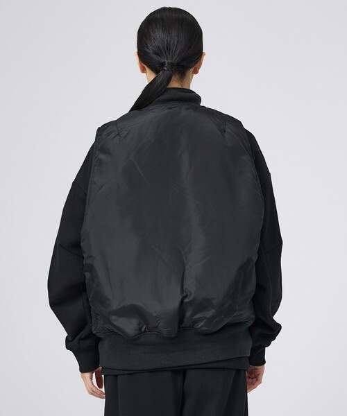 極美品/大人気モデルAlpha Industries MA-1 アルファ　黒　M Alpha Industries（アルファ・インダストリーズ） ブルゾン アウター