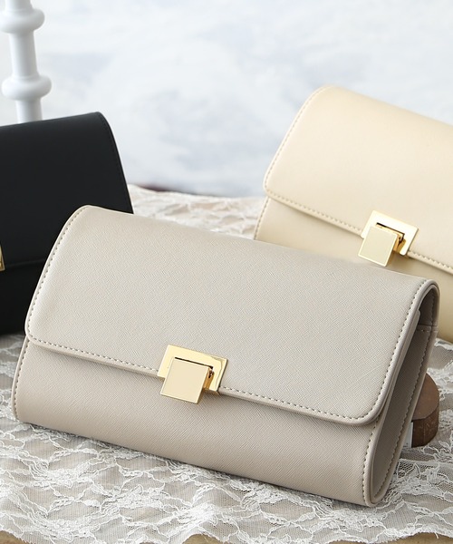 プールヴー（PourVous）/クラッチバッグ PourVous（プールヴー） クラッチバッグ パーティーバッグ スクエア