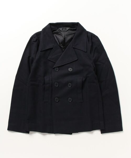 DOUBLE STANDARD CLOTHING ジャケット　ピーコート　ダブル Bleme pコート ピーコート オーバーサイズビッグカラーダブルP