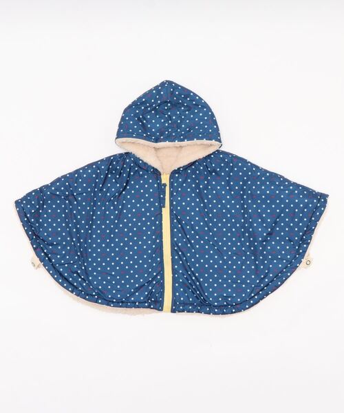 リバーシブルケープ SKAPE ポンチョ 女児リバーシブルケープ キッズ 子供服 女の子