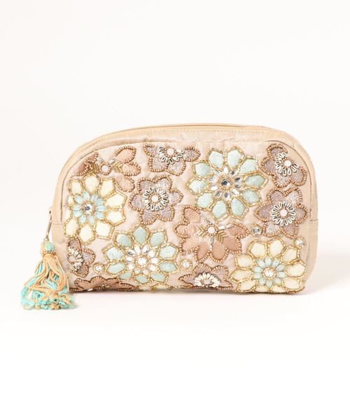 MILLION CARATS ポーチ 「GIFT」-artipur COTTAGE-ゴールド
