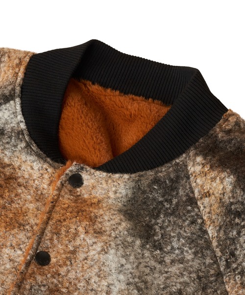 NO ID.（ノーアイディー） スタジャン 「NO ID.」Reversible Stadium