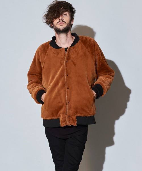 NO ID.（ノーアイディー） スタジャン 「NO ID.」Reversible Stadium