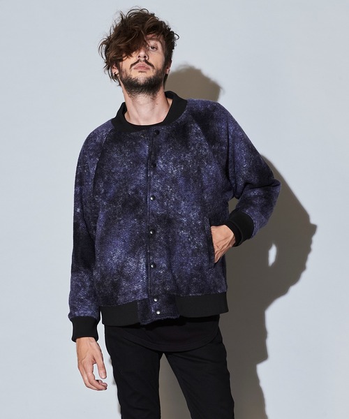 リバーマウス　NO ID. BLACK　リバーシブルスタジャン NO ID.（ノーアイディー） スタジャン 「NO ID.」Reversible Stadium