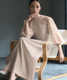 パーティドレス パフスリーブ ロング レース シースルー 楽天市場】パーティードレス マーメイド お呼ばれドレス レース