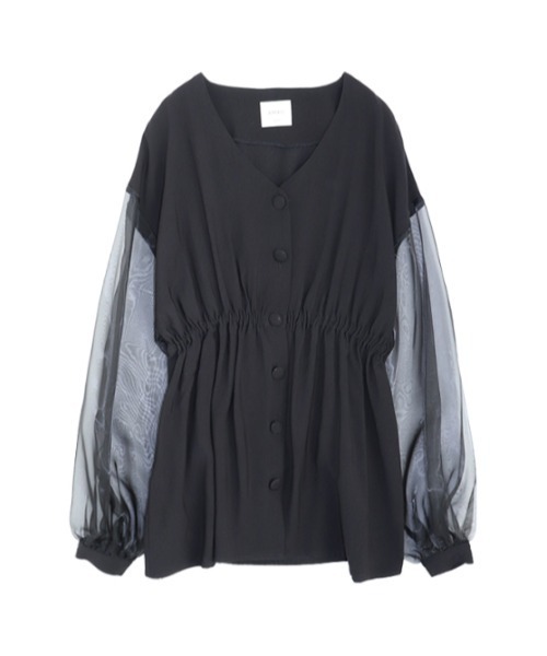 AMAIL（アマイル） ブラウス シャツ Volume sleeve shirtJacket 
