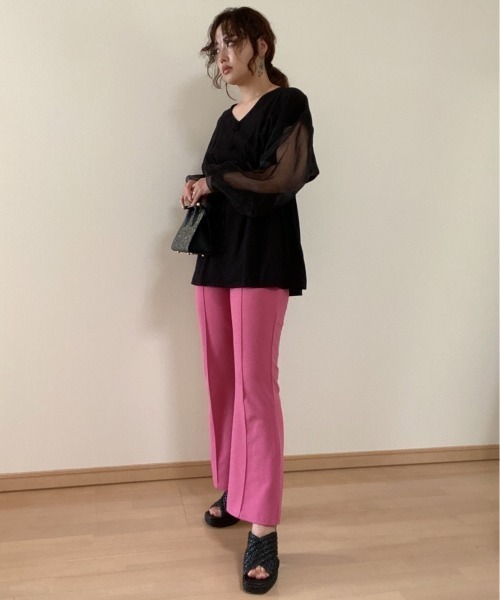AMAIL（アマイル） ブラウス シャツ Volume sleeve shirtJacket 
