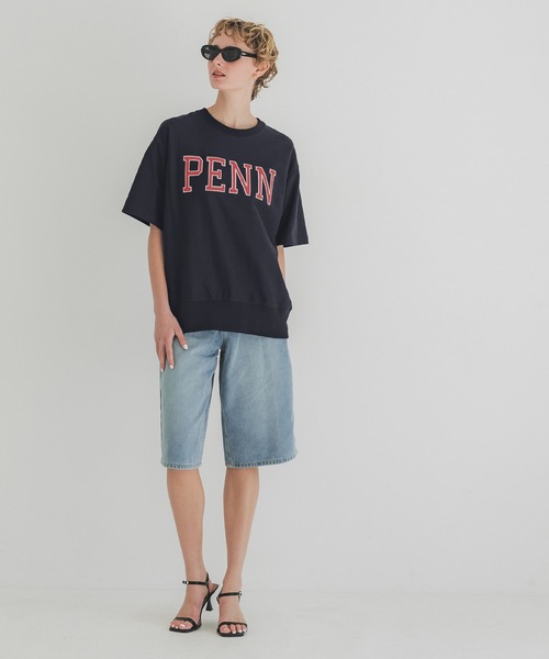 tシャツ ビッグシルエットロゴプリントTシャツ レディース coca tシャツ ビッグシルエットプリントロゴプルオーバー