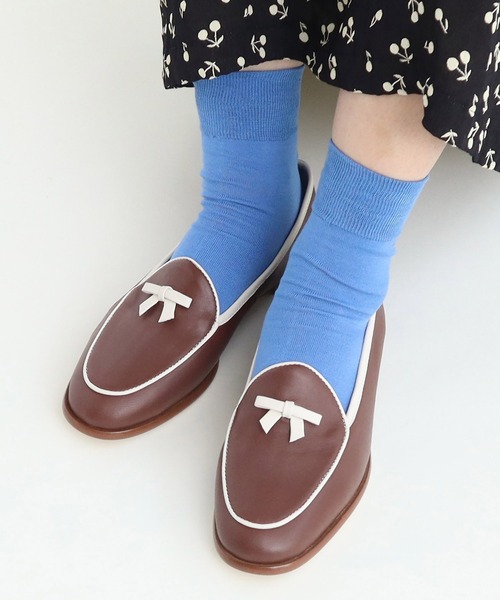 Dot＆Stripes CHILD WOMAN ローファー ARTESANOS ベルジャン
