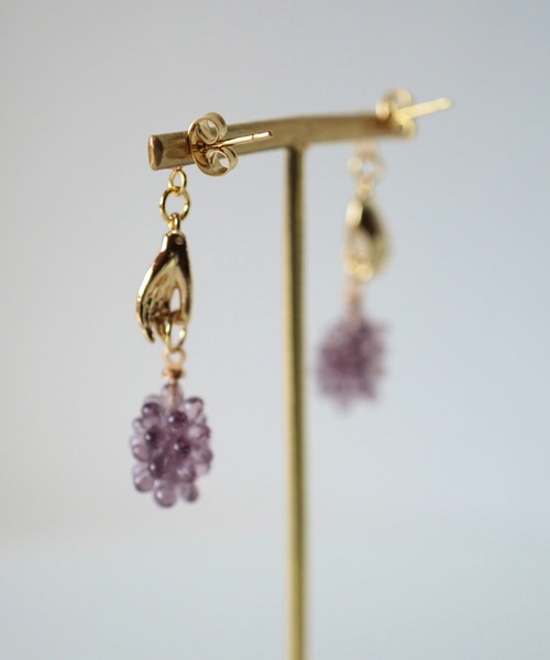 CERCA ピアス jolie minette/もぎたて ぶどう狩り レディース