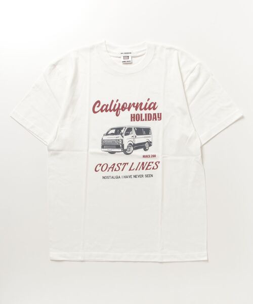 THE BAREFOOT tシャツ 「 TOYOTA / トヨタ 」 ランドクルーザー