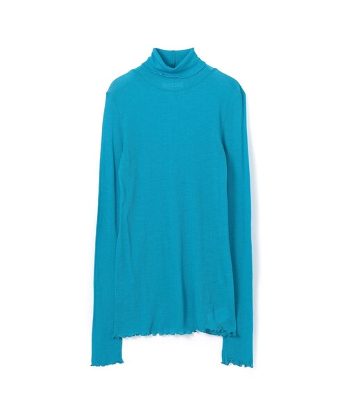 MACPHEE（マカフィー） tシャツ テクノリブ タートルネックプル