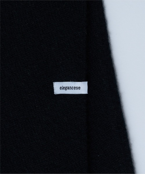 Elegancese ストール マフラー 「elegancese」diamond knit scarf