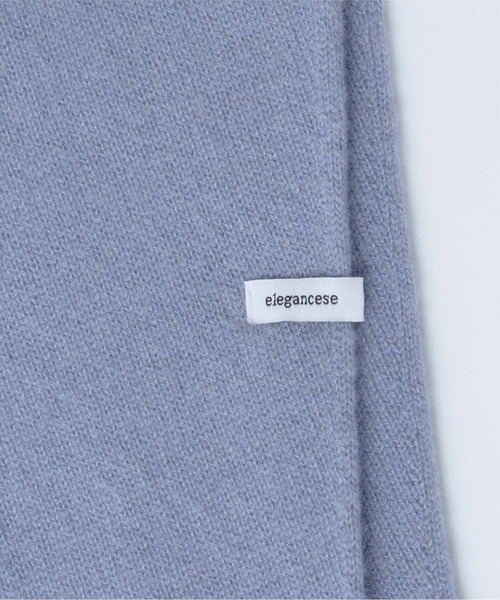 Elegancese ストール マフラー 「elegancese」diamond knit scarf