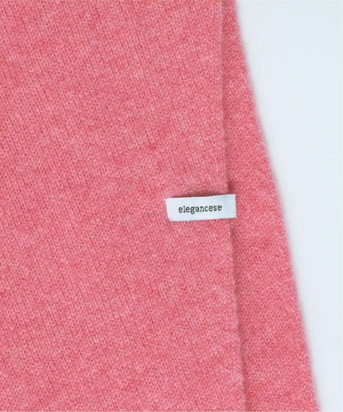 Elegancese ストール マフラー 「elegancese」diamond knit scarf