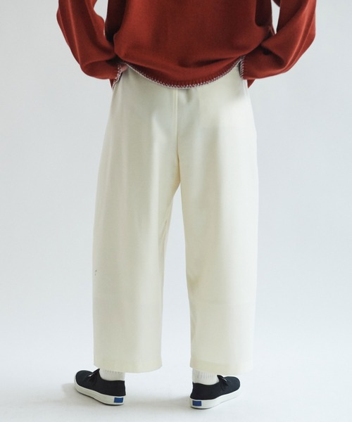 yuni ウォッシャブルウール　ゴムタックパンツ 1701PT020242S04.jpg