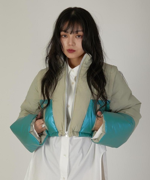 led.tokyo ダウン ダウンジャケット 「led.tokyo」2wayショートダウン 