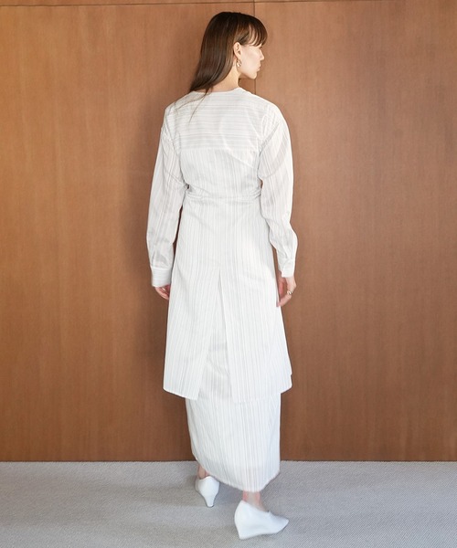 CLANE（クラネ） ワンピース 2WAY STRIPE ONEPIECE : ZOZOTOWN Yahoo