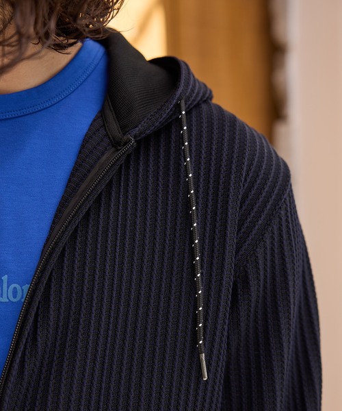 RATTLE TRAP（ラトルトラップ） パーカー ポリエステルニット