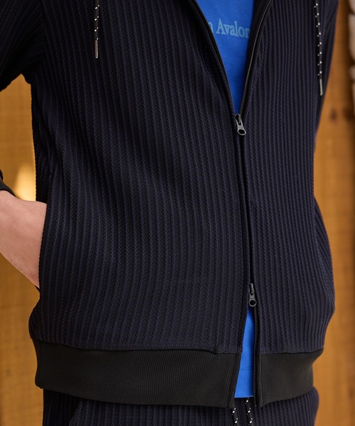 RATTLE TRAP（ラトルトラップ） パーカー ポリエステルニット