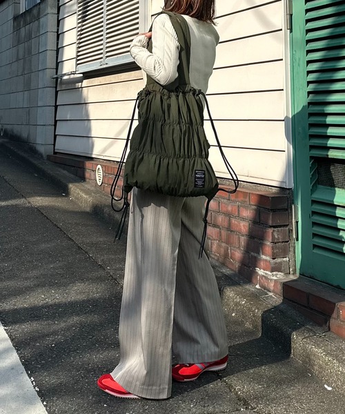 ABOCIW レディース コットン ストライプ ワイドレッグ パンツ カジュアル ドローストリング 伸縮性 ローライズ ラウンジパン 40代ファッション レディース ドローストリング付きピンストライプワイドパンツ パンツ|40代ファッション専門通販 Shiju-more