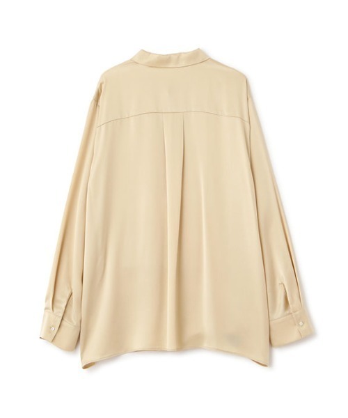 ETRE TOKYO ブラウス シャツ ボックスシルエットシルクシャツ