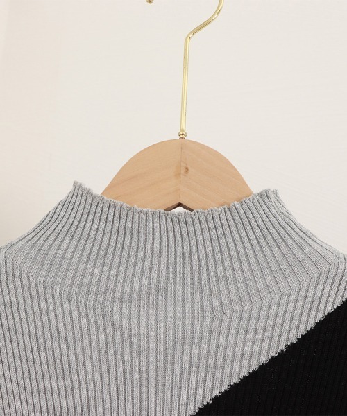 miniministore ワンピース ニットワンピース 肩出し 長袖