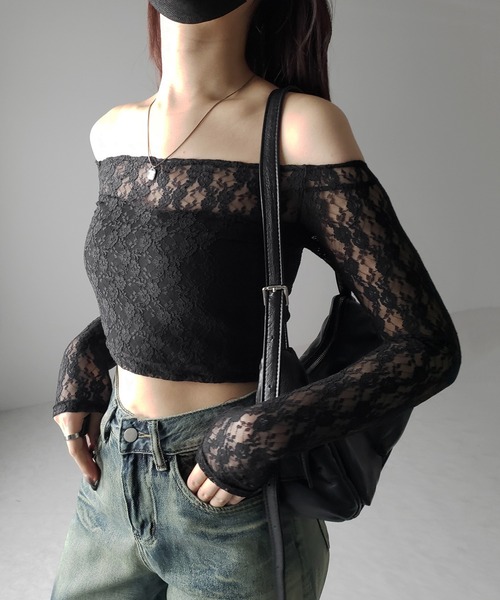 ◆[BOHEMSEO]25SS☆DAPE OFF SHOULDER T-shirt 2色◆ BOHEMIAN SEOUL】