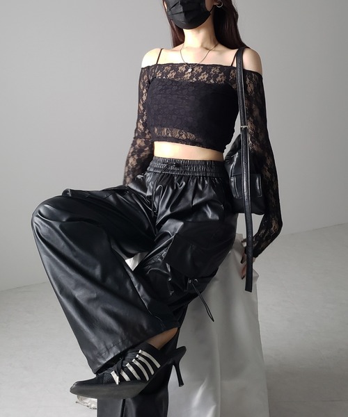 me+em select（ミームセレクト） tシャツ 「 2color 」オフショル